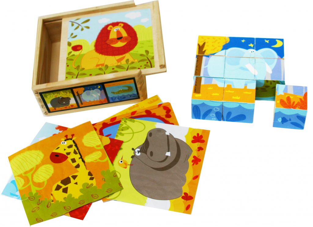 animal cube boxes